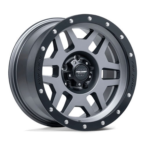 Pro Comp PA41 PHASER Graphite Wheel 17X9 5x127 -6mm (PXA2641-7973)