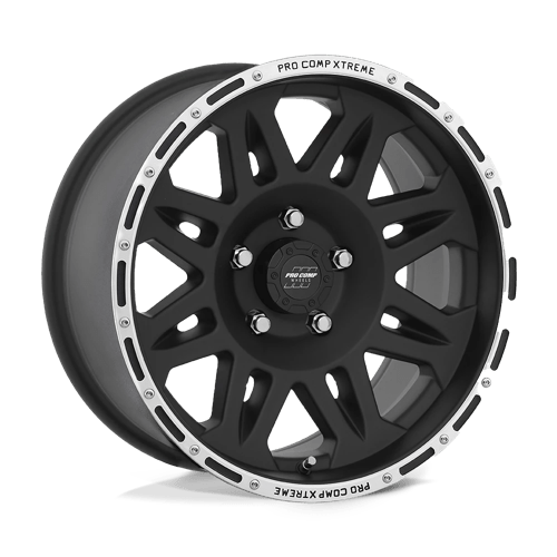Pro Comp PA5 TORQ Black Machined Wheel 17X9 5x127 -6mm (PXA7105-7973)