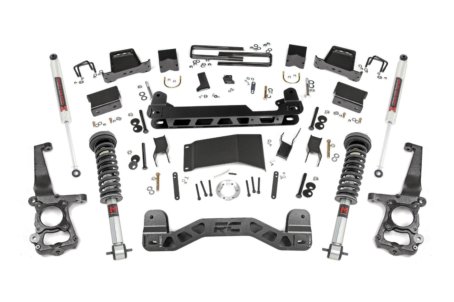 Rough Country 6 Inch Lift Kit | M1 Struts/M1 | Ford F-150 4WD (2015-2020)