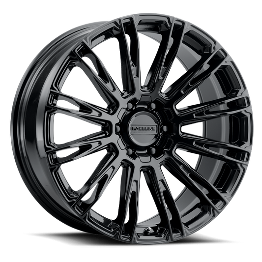 Raceline 802GB Ascent Gloss Black Wheel 20x9 6x135/6x139.7 +18mm (802GB-29066+18)