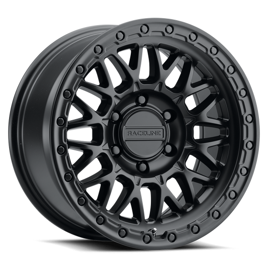 Raceline 963B Omega Black Wheel 17x8.5 5x127 0mm (963B-78550-00)