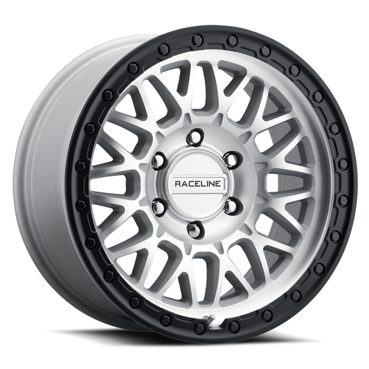 Raceline 963MB Omega Machined Wheel 17x8.5 5x127 0mm (963MB-78550-00)
