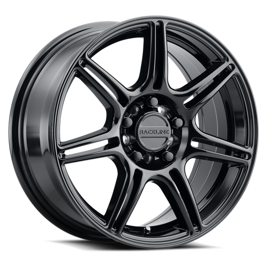 Raceline 148B Apex Black Wheel 16x7 5x114.3 +40mm (148B-67089+40)