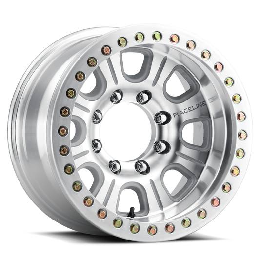 Raceline RT233 Monster Beadlock Machined Wheel 17x9.5 8x170 -32mm/4"BS (RT233-79581-32)