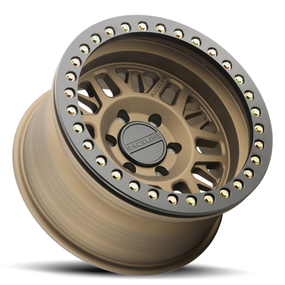 Raceline RT951BZ Ryno Cast Beadlock Bronze Wheel 17x9 8x6.5 -12mm/4.5"BS (RT951BZ-79080-12)