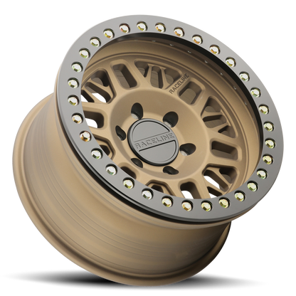 Raceline RT951BZ Ryno Cast Beadlock Bronze Wheel 17x9 6x5.5 -12mm/4.5"BS (RT951BZ-79060-12)