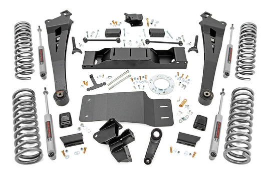 Rough Country 5 Inch Lift Kit | Dual Rate Coils | Non-AISIN | Ram 2500 4WD (19-24)