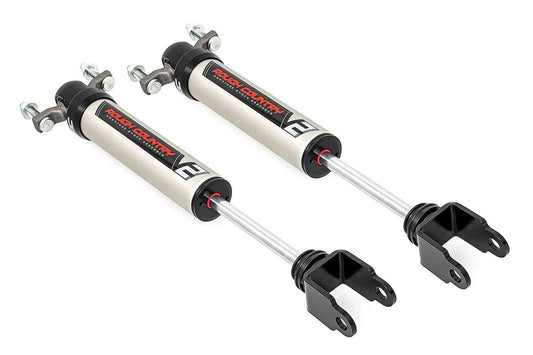 Rough Country V2 Front Shocks | 5-8" | OEM Mount | Chevy/GMC 2500HD/3500HD (11-24)