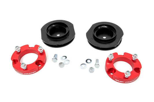 Rough Country 2 Inch Lift Kit | Red Spacers | Toyota 4Runner 4WD (2003-2009)