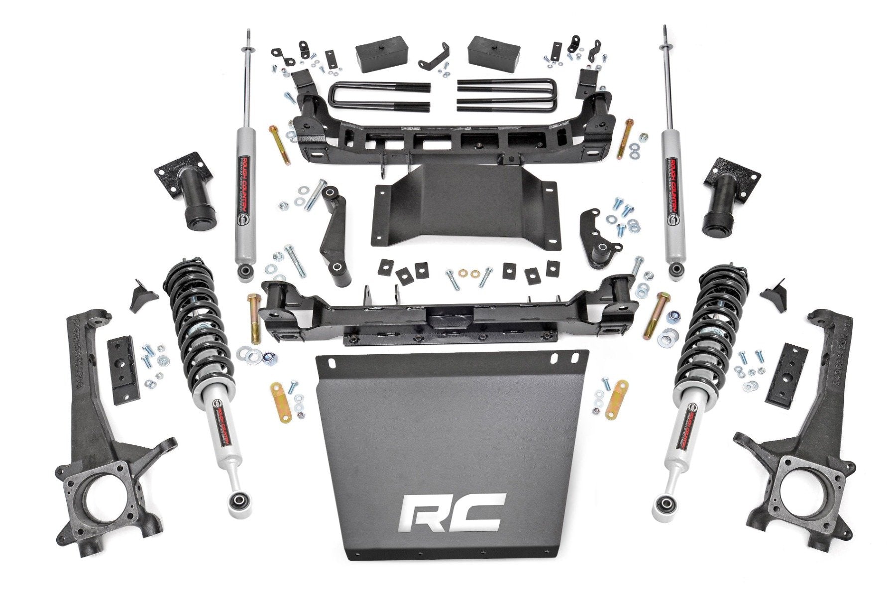 Rough Country 4 Inch Lift Kit | N3 Struts | Toyota Tacoma 2WD/4WD (2016-2023)