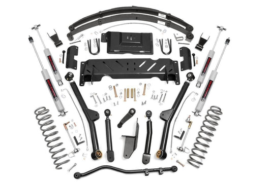 Rough Country 6.5 Inch Lift Kit | Long Arm | NP231 | Jeep Cherokee XJ 4WD (1984-2001)