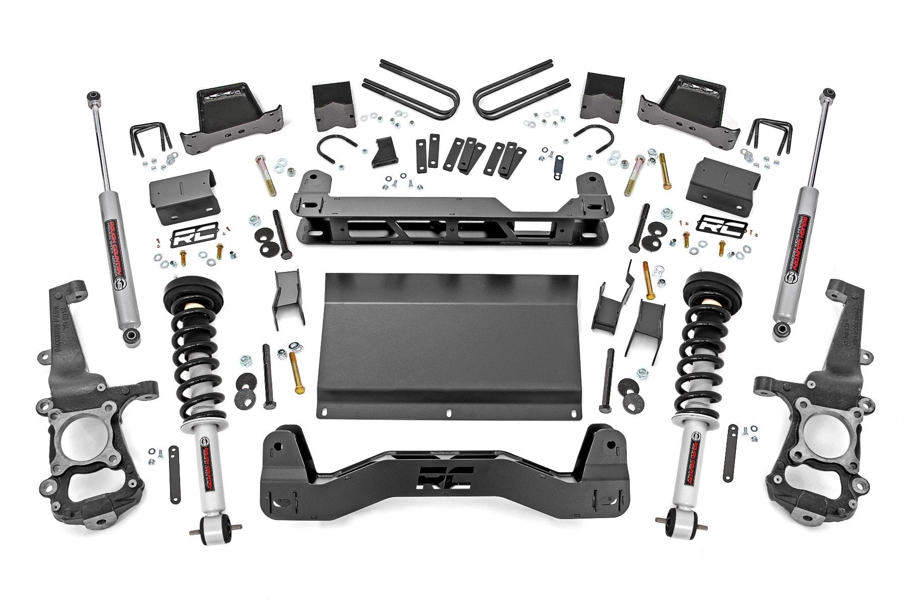 Rough Country 6 Inch Lift Kit | N3 Struts | Ford F-150 4WD (2021-2023)