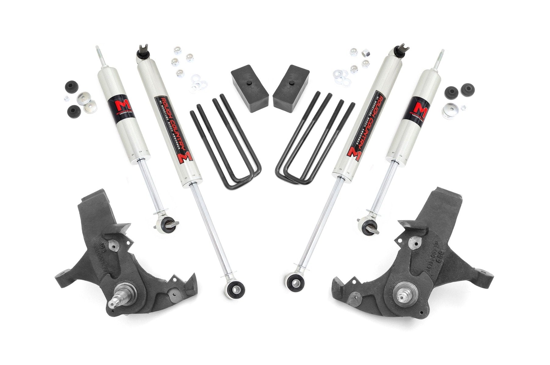 Rough Country 4 Inch Lift Kit | M1 | Chevy/GMC 1500 Truck/SUV 2WD