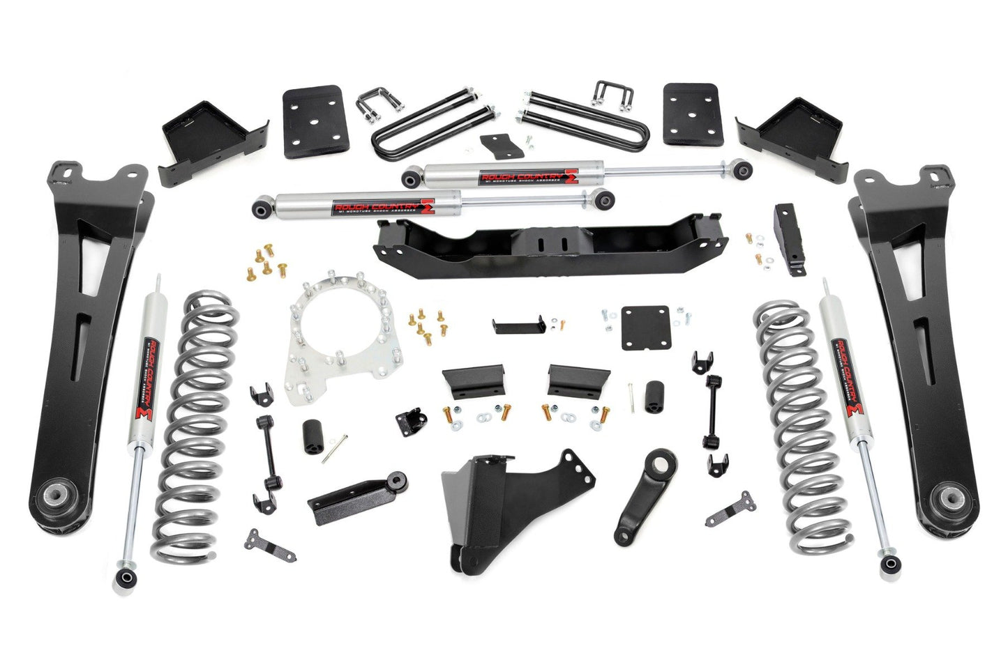 Rough Country 6 Inch Lift Kit | R/A | OVLDS | M1 | Ford F-250/F-350 Super Duty 4WD (17-22)