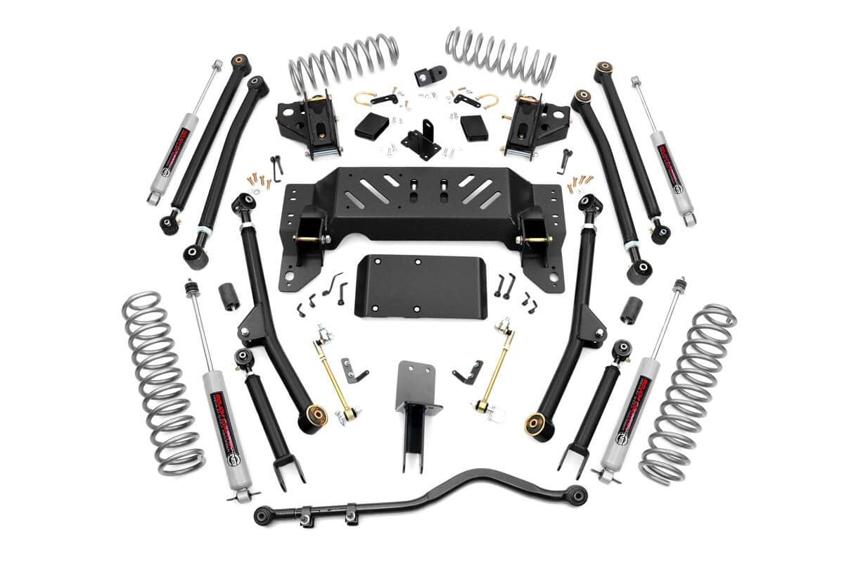 Rough Country 4 Inch Lift Kit | Long Arm | Jeep Grand Cherokee ZJ 4WD (1993-1998)