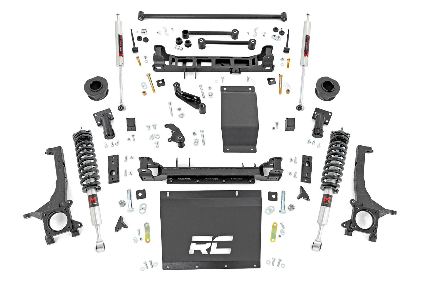 Rough Country 4.5 Inch Lift Kit | RR Coils | M1 Struts/M1 | Toyota 4Runner 2WD/4WD (15-20)