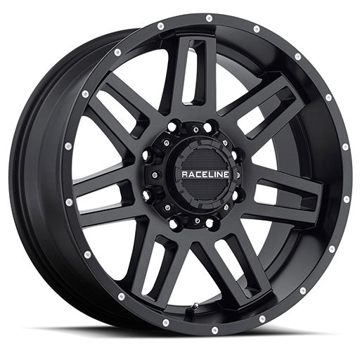 Raceline 931B Injector Black Wheel 20x9 5x139.7/5x150 +20mm